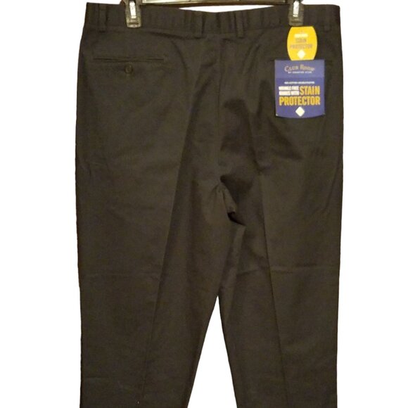 Men's Navy wrinkle free Khaki Pants size 40x29 NWT Stain Resistant - Picture 9 of 9
